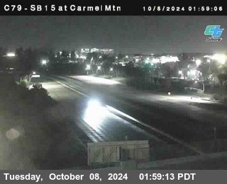 NB 15 at Carmel Mountain Rd.