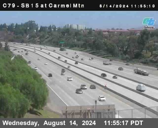 NB 15 at Carmel Mountain Rd.