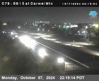 NB 15 at Carmel Mountain Rd.