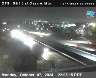 NB 15 at Carmel Mountain Rd.