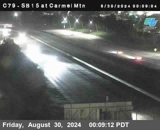 NB 15 at Carmel Mountain Rd.