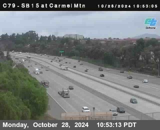 NB 15 at Carmel Mountain Rd.