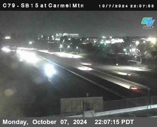 NB 15 at Carmel Mountain Rd.