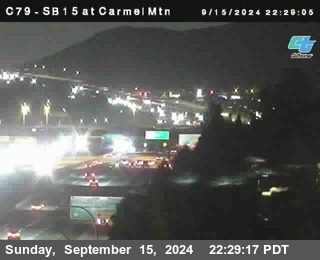 NB 15 at Carmel Mountain Rd.