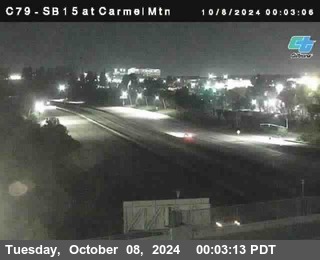 NB 15 at Carmel Mountain Rd.