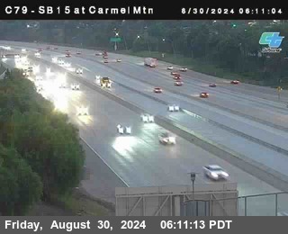 NB 15 at Carmel Mountain Rd.