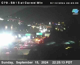 NB 15 at Carmel Mountain Rd.