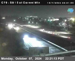 NB 15 at Carmel Mountain Rd.