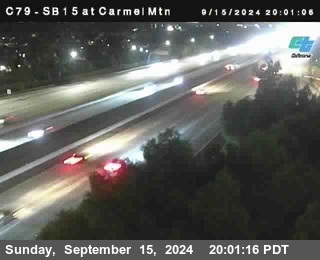 NB 15 at Carmel Mountain Rd.