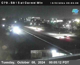 NB 15 at Carmel Mountain Rd.