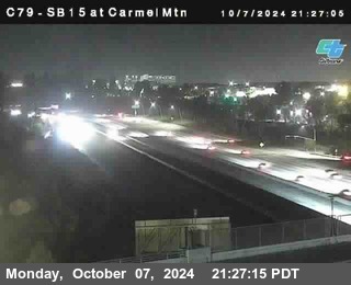 NB 15 at Carmel Mountain Rd.