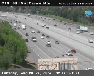 NB 15 at Carmel Mountain Rd.