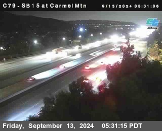 NB 15 at Carmel Mountain Rd.