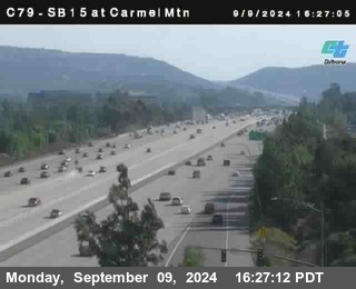 NB 15 at Carmel Mountain Rd.