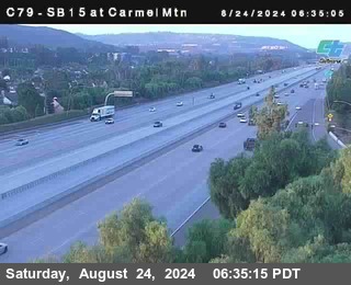 NB 15 at Carmel Mountain Rd.