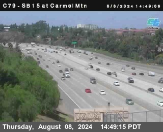 NB 15 at Carmel Mountain Rd.