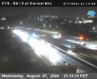 NB 15 at Carmel Mountain Rd.