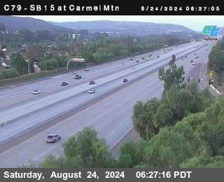 NB 15 at Carmel Mountain Rd.