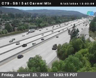 NB 15 at Carmel Mountain Rd.