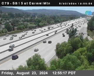 NB 15 at Carmel Mountain Rd.