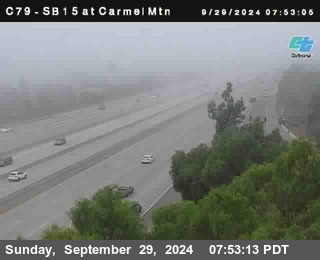 NB 15 at Carmel Mountain Rd.