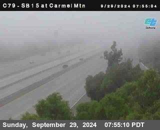 NB 15 at Carmel Mountain Rd.