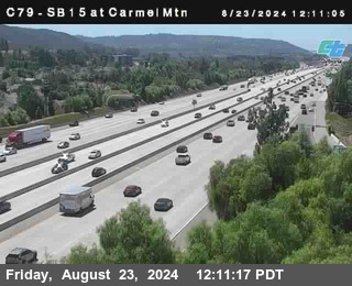 NB 15 at Carmel Mountain Rd.