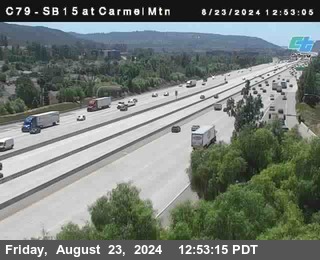 NB 15 at Carmel Mountain Rd.