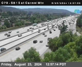 NB 15 at Carmel Mountain Rd.