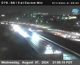 NB 15 at Carmel Mountain Rd.