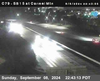 NB 15 at Carmel Mountain Rd.