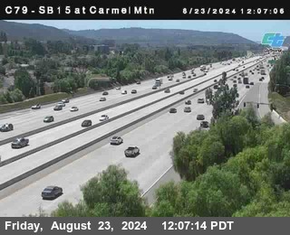 NB 15 at Carmel Mountain Rd.