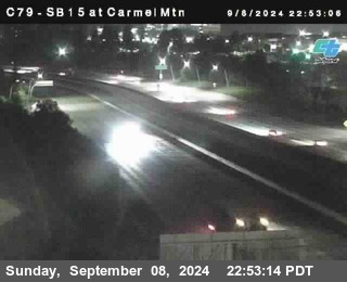 NB 15 at Carmel Mountain Rd.