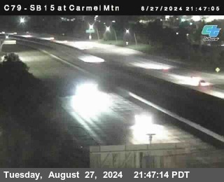 NB 15 at Carmel Mountain Rd.