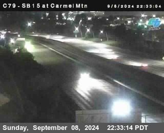 NB 15 at Carmel Mountain Rd.