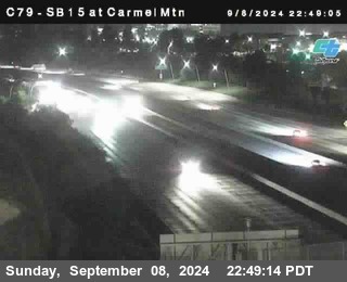 NB 15 at Carmel Mountain Rd.