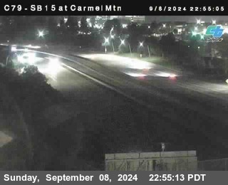 NB 15 at Carmel Mountain Rd.