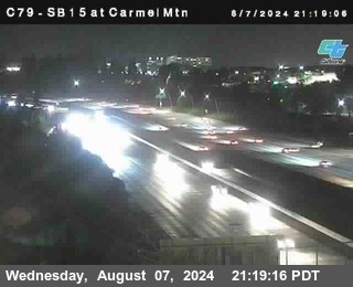 NB 15 at Carmel Mountain Rd.