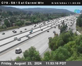 NB 15 at Carmel Mountain Rd.