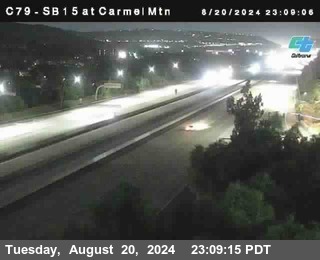 NB 15 at Carmel Mountain Rd.