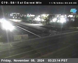 NB 15 at Carmel Mountain Rd.