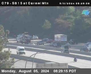 NB 15 at Carmel Mountain Rd.