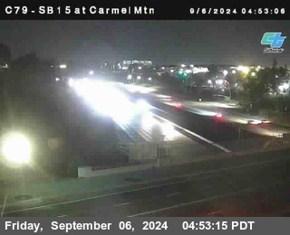 NB 15 at Carmel Mountain Rd.