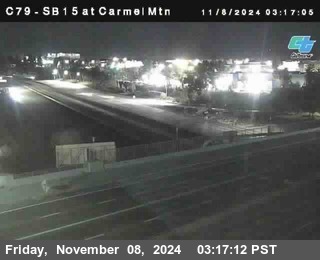 NB 15 at Carmel Mountain Rd.