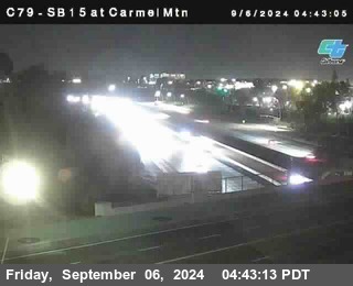 NB 15 at Carmel Mountain Rd.