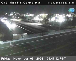 NB 15 at Carmel Mountain Rd.