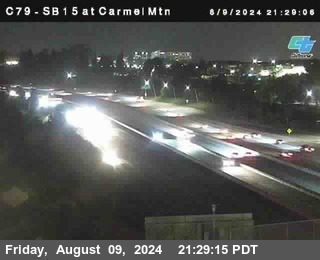 NB 15 at Carmel Mountain Rd.