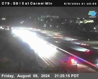 NB 15 at Carmel Mountain Rd.