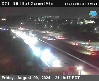 NB 15 at Carmel Mountain Rd.