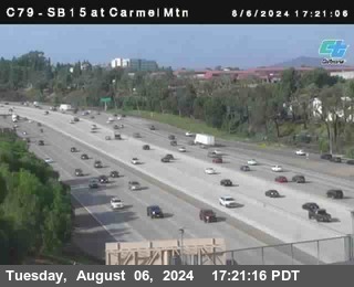 NB 15 at Carmel Mountain Rd.